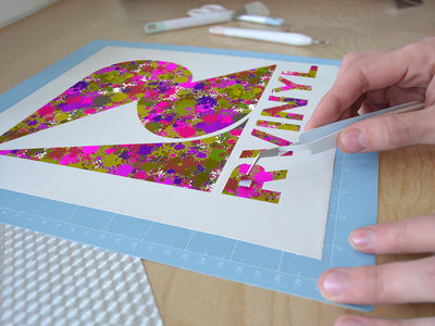 experiment gone wrong paint splatter Easy Weed Craft Vinyl