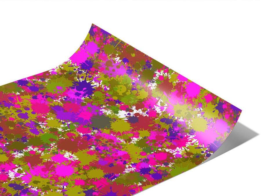 Experiment Gone Wrong Paint Splatter Vinyl Wraps~Rwraps Series 914 Digitally Printed Vinyl Wrap~0