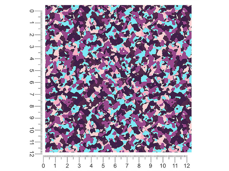 explosive party camouflage 1ft x 1ft Craft Sheets