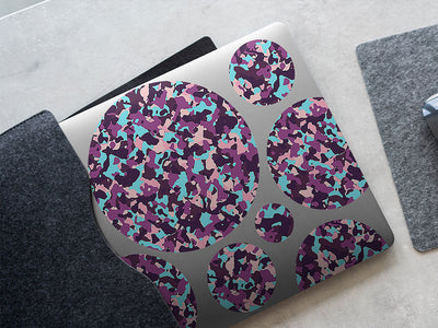 explosive party camouflage DIY Laptop Stickers