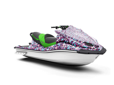Explosive Party Camouflage Jet Ski Vinyl Customized Wrap