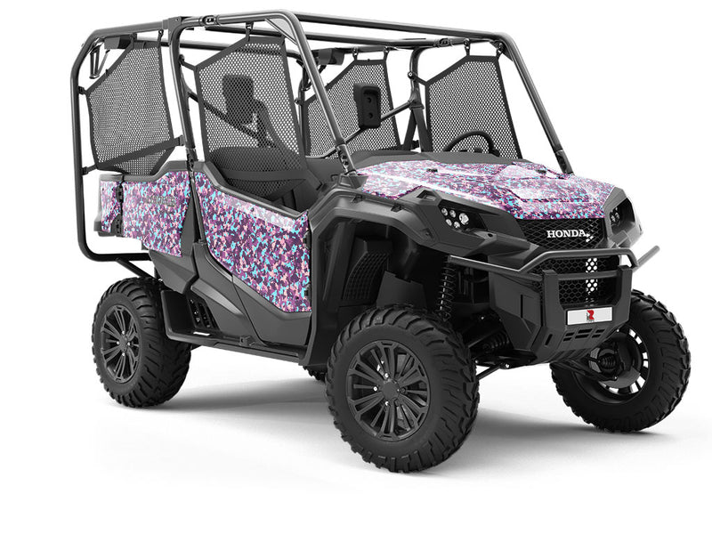Explosive Party Camouflage Utility Vehicle Vinyl Wrap