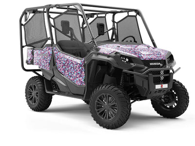 Explosive Party Camouflage Utility Vehicle Vinyl Wrap