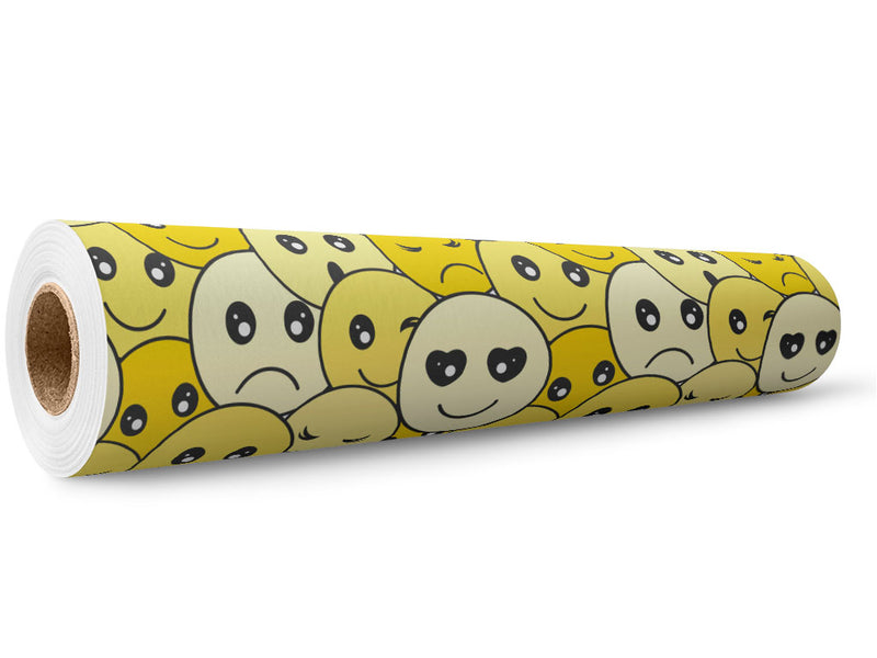 Express Yourself Sticker Bomb Wrap Film Wholesale Roll~Rwraps Series 914 Digitally Printed Vinyl Roll~5