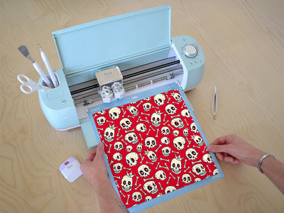 expressive ghouls skull and bones Cricut Compatible Vinyl
