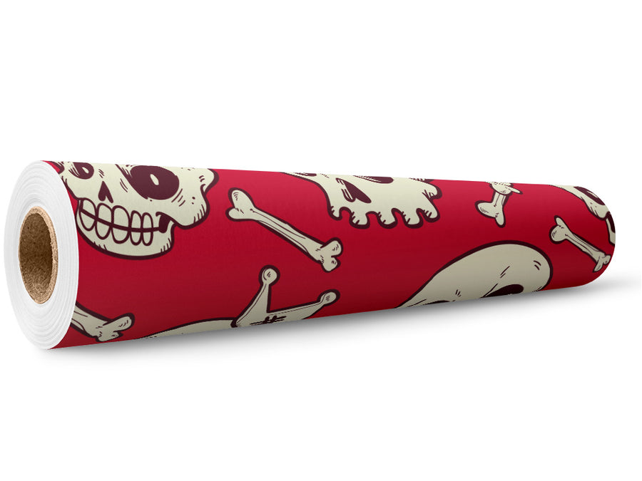Expressive Ghouls Halloween Wrap Film Wholesale Roll~Rwraps Series 914 Digitally Printed Vinyl Roll~5