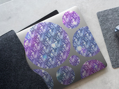 exquisite sparkles gemstone films DIY Laptop Stickers