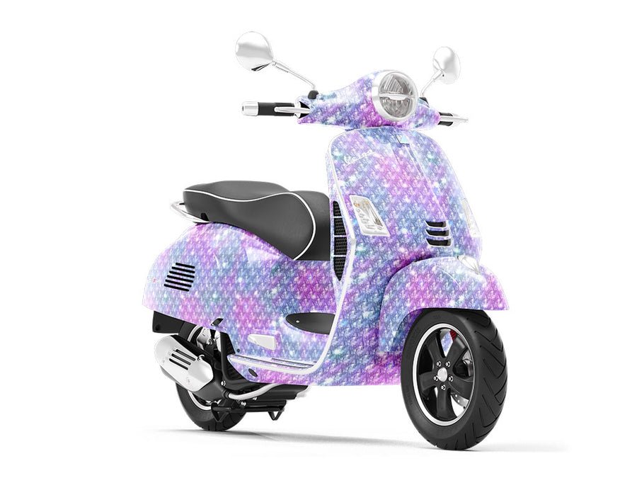 Exquisite Sparkles Gemstone Vespa Scooter Wrap Film