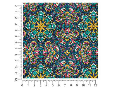 exuberant skies mandala 1ft x 1ft Craft Sheets