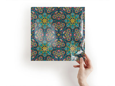 exuberant skies mandala Craft Sheets