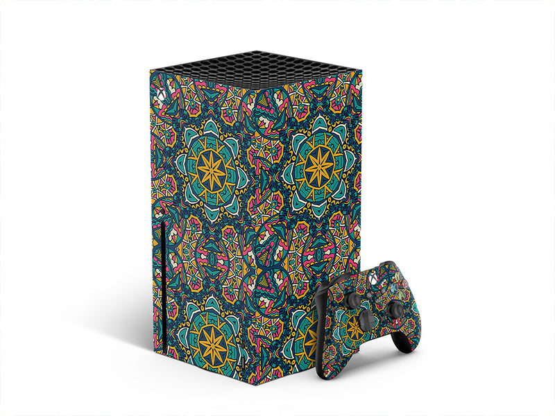exuberant skies mandala XBOX DIY Decal