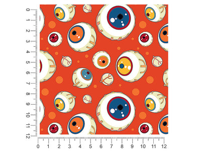 eye am watching halloween 1ft x 1ft Craft Sheets