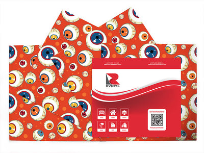 eye am watching halloween Craft Vinyl Sheet Pack