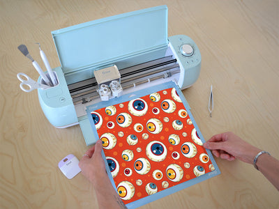 eye am watching halloween Cricut Compatible Vinyl