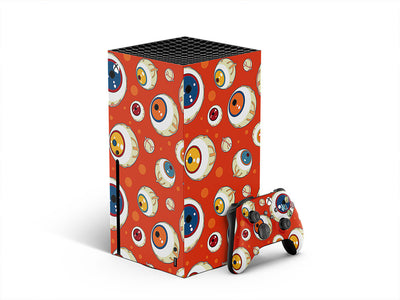eye am watching halloween XBOX DIY Decal