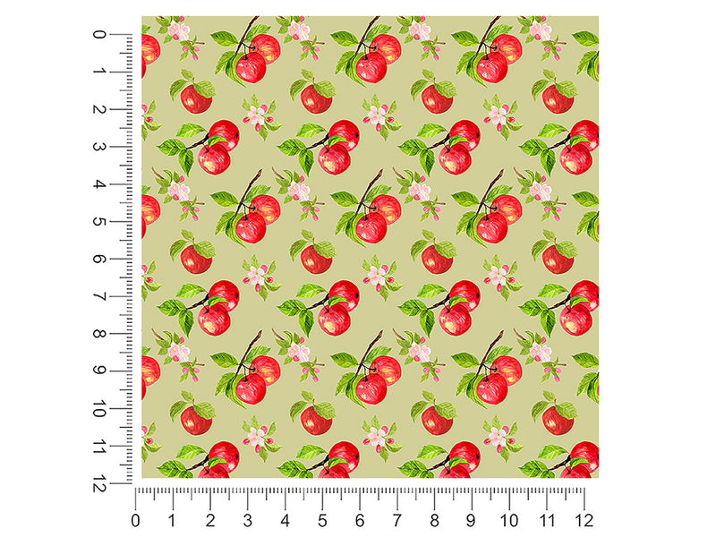 fabulous fuji fruit 1ft x 1ft Craft Sheets