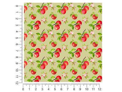 fabulous fuji fruit 1ft x 1ft Craft Sheets