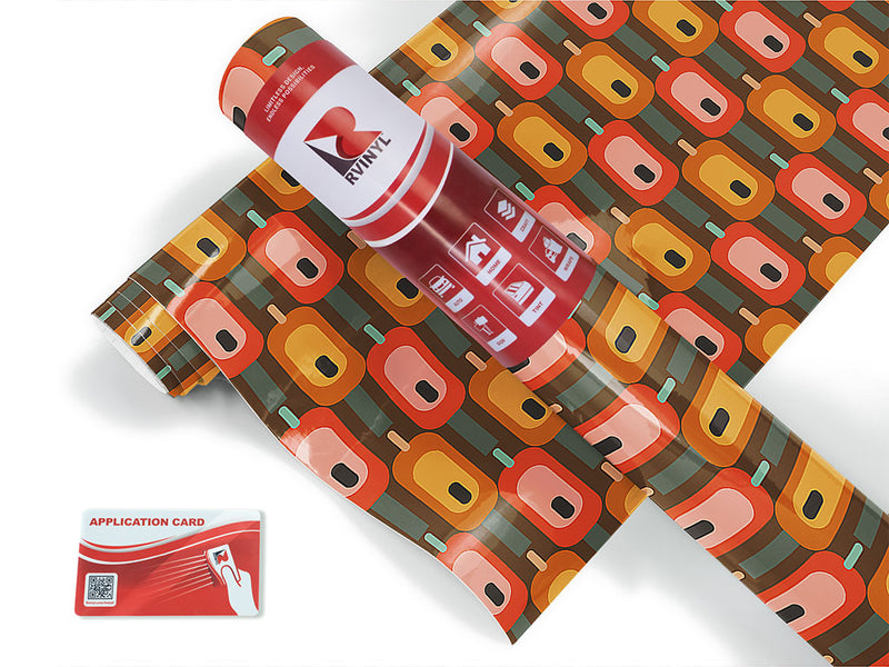 fabulous wailing retro Craft Vinyl Roll
