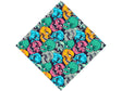 Face Death Sticker Bomb Vinyl Wrap Pattern