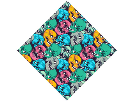Face Death Sticker Bomb Vinyl Wrap Pattern