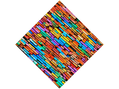 Face  Brick Vinyl Wrap Pattern