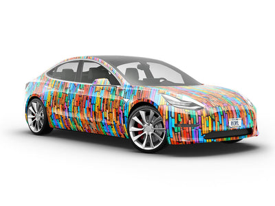 Face  Brick Vehicle Vinyl Wrap