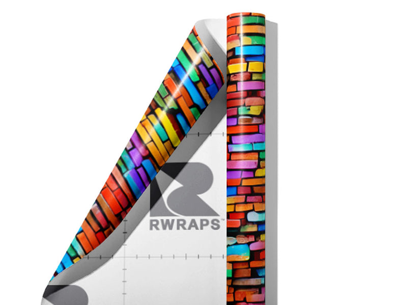 Face  Brick Wrap Film Sheets~Rwraps Series 914 Face  Brick Scrolled Sheet~4