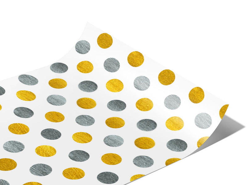 Fade to Gray Polka Dot Vinyl Wraps~Rwraps Series 914 Digitally Printed Vinyl Wrap~0