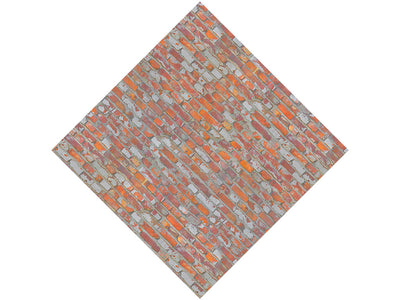 Faded  Brick Vinyl Wrap Pattern