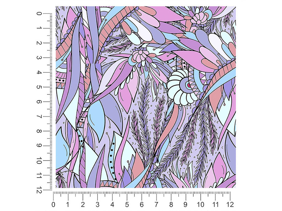 fae hideaway floral 1ft x 1ft Craft Sheets