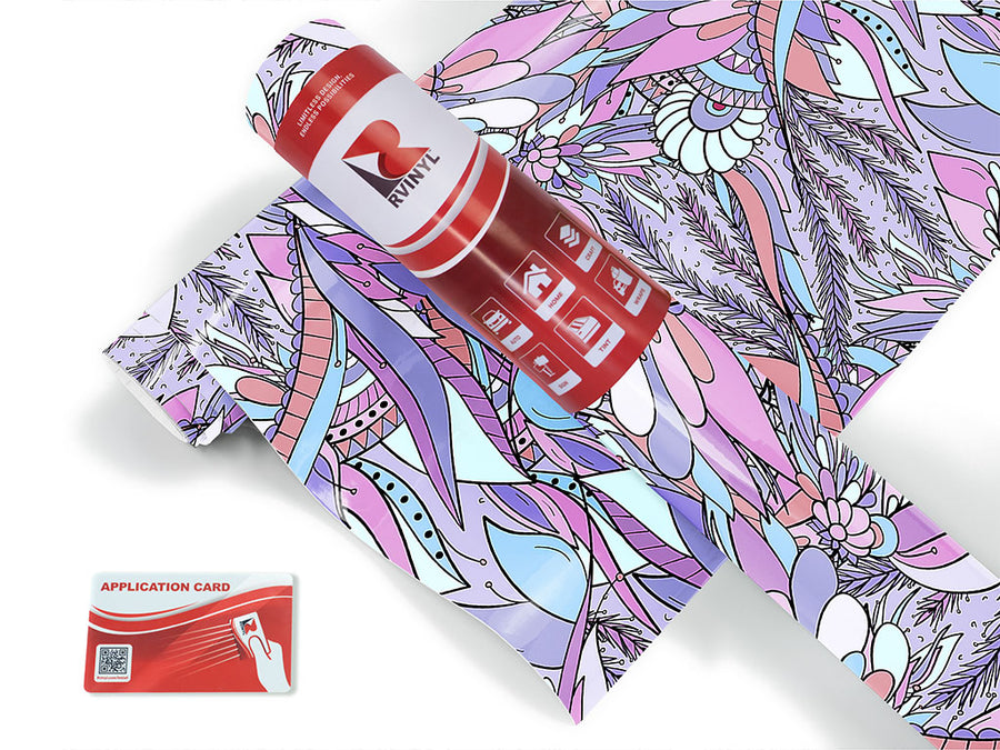 fae hideaway floral Craft Vinyl Roll