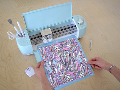 fae hideaway floral Cricut Compatible Vinyl