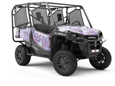 Fae Hideaway Floral Utility Vehicle Vinyl Wrap