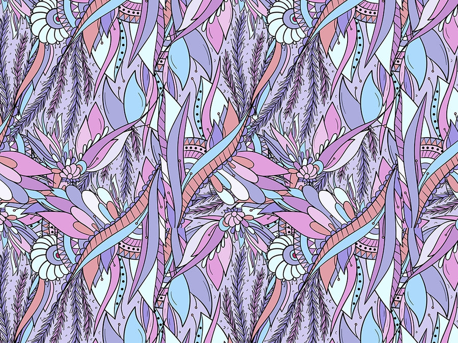 Fae Hideaway Floral Vinyl Wrap Pattern~Rwraps Series 914 Digitally Printed Vinyl Wrap~0