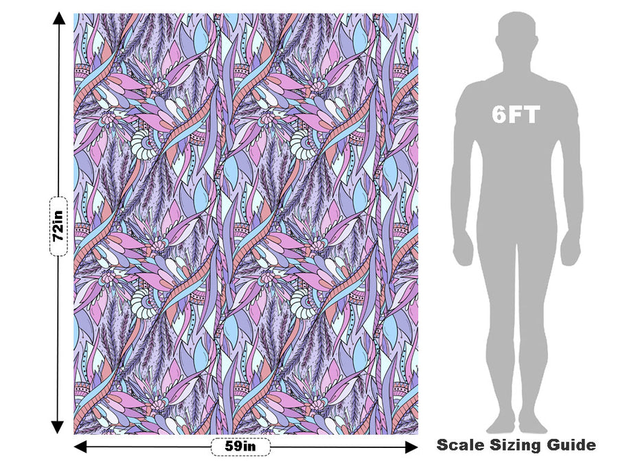 Fae Hideaway Floral Vehicle Wrap Scale~Rwraps Series 914 Fae Hideaway Floral Measurements~1