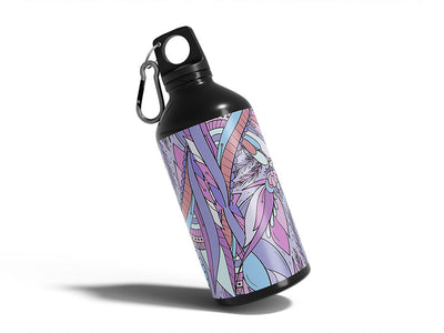 fae hideaway floral Water Bottle DIY Stickers