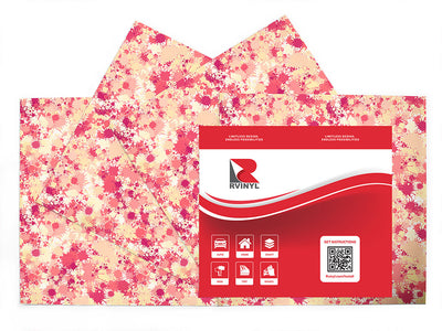 fair lady paint splatter Craft Vinyl Sheet Pack