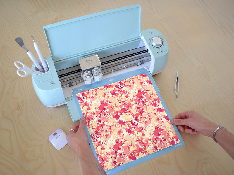 fair lady paint splatter Cricut Compatible Vinyl