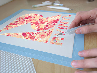 fair lady paint splatter Easy Weed Craft Vinyl