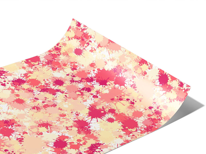 Fair Lady Paint Splatter Vinyl Wraps~Rwraps Series 914 Digitally Printed Vinyl Wrap~0