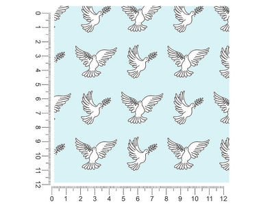 faithful innocence bird 1ft x 1ft Craft Sheets