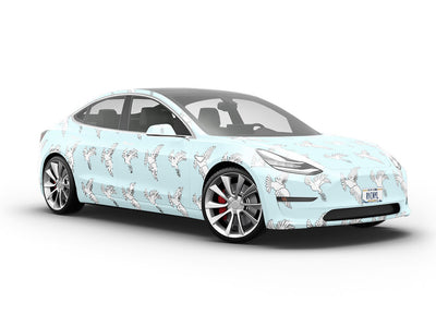Faithful Innocence Birds Vehicle Vinyl Wrap