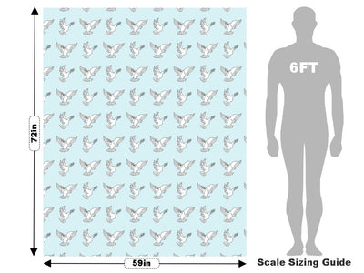 Faithful Innocence Birds Vehicle Wrap Scale~Rwraps Series 914 Faithful Innocence Birds Measurements~1