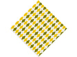 Fallen Leaves Argyle Vinyl Wrap Pattern