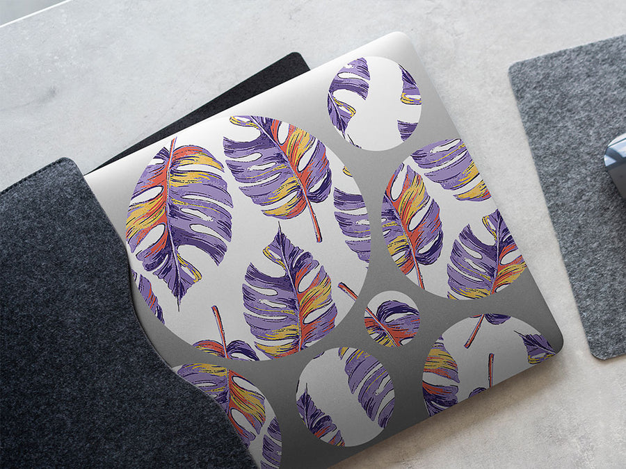 falling hawthorn floral DIY Laptop Stickers
