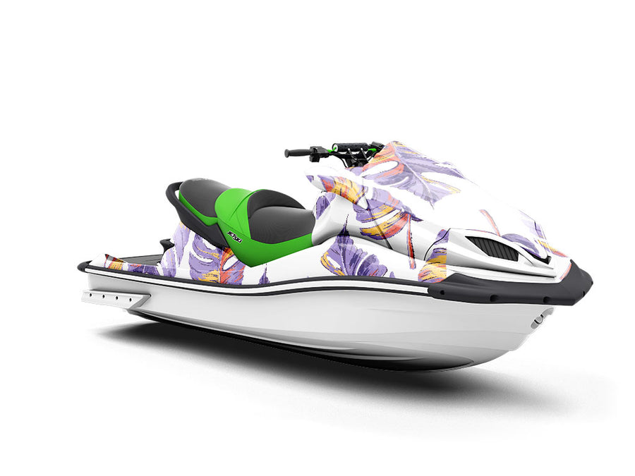 Falling Hawthorn Floral Jet Ski Vinyl Customized Wrap