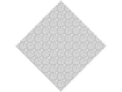 Falling Scales Art Deco Vinyl Wrap Pattern
