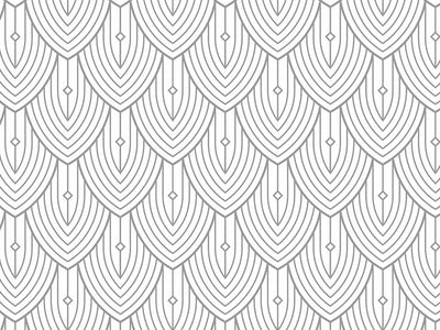 Falling Scales Art Deco Vinyl Wrap Pattern~Rwraps Series 914 Digitally Printed Vinyl Wrap~0
