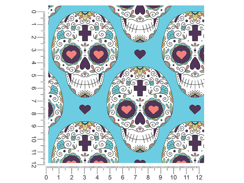 familial love day of the dead 1ft x 1ft Craft Sheets