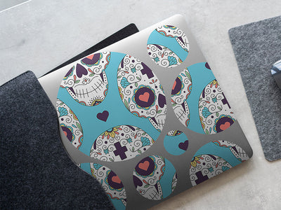 familial love day of the dead DIY Laptop Stickers